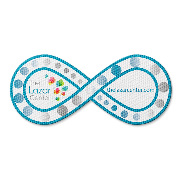 Fidget Infinity Sticker - Custom Logo 3"