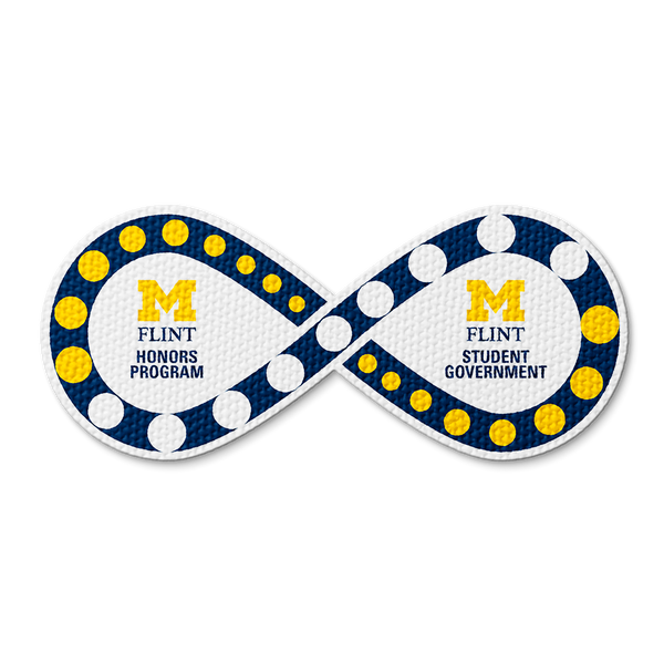 Fidget Infinity Sticker - Custom Logo 3"