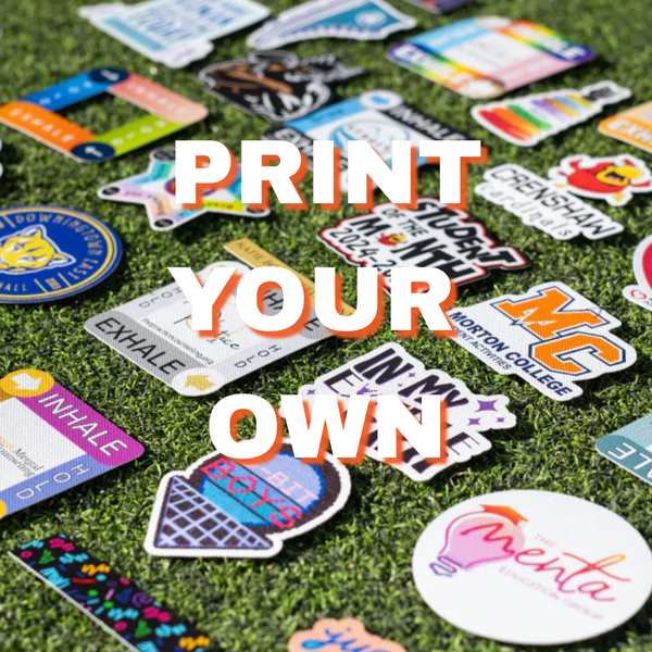 Print Your Design - Die-Cut Sensory Textured Stickers