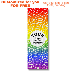 Textured Custom Calming Strips - Bulk Logo Order