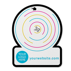 Sensory Circle Maze Fidget Sticker - Custom Logo 3"