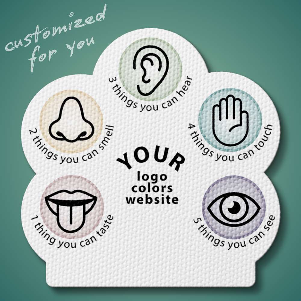 Tactile Five Senses Sticker - Custom Logo 3