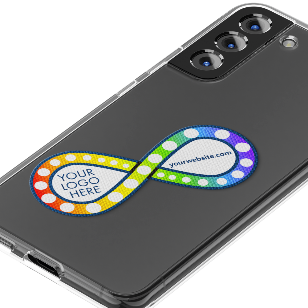 Fidget Infinity Sticker - Custom Logo 3"