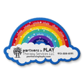 Sensory Rainbow Breathing Sticker - Custom Logo 3"
