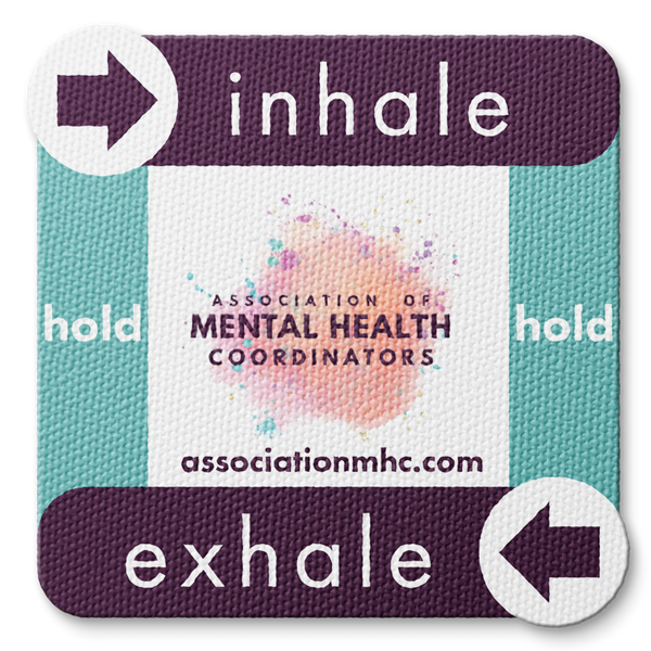 Textured Breathing Square Sticker - Custom Logo 3