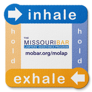 Textured Breathing Square Sticker - Custom Logo 3