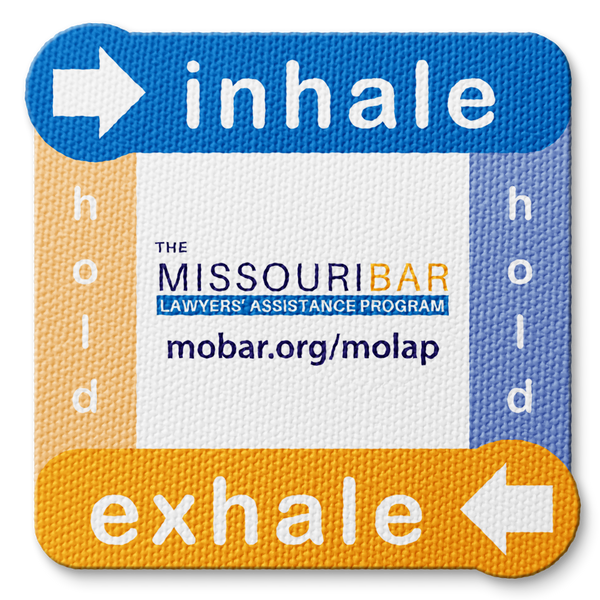 Textured Breathing Square Sticker - Custom Logo 3