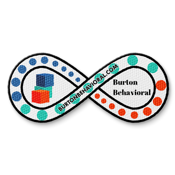 Fidget Infinity Sticker - Custom Logo 3"