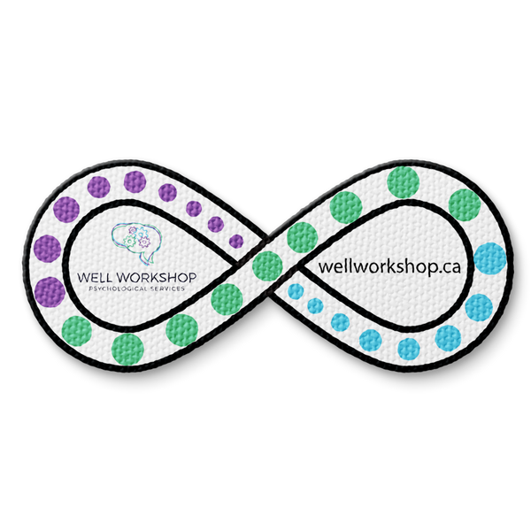 Fidget Infinity Sticker - Custom Logo 3"