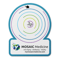 Sensory Circle Maze Fidget Sticker - Custom Logo 3"
