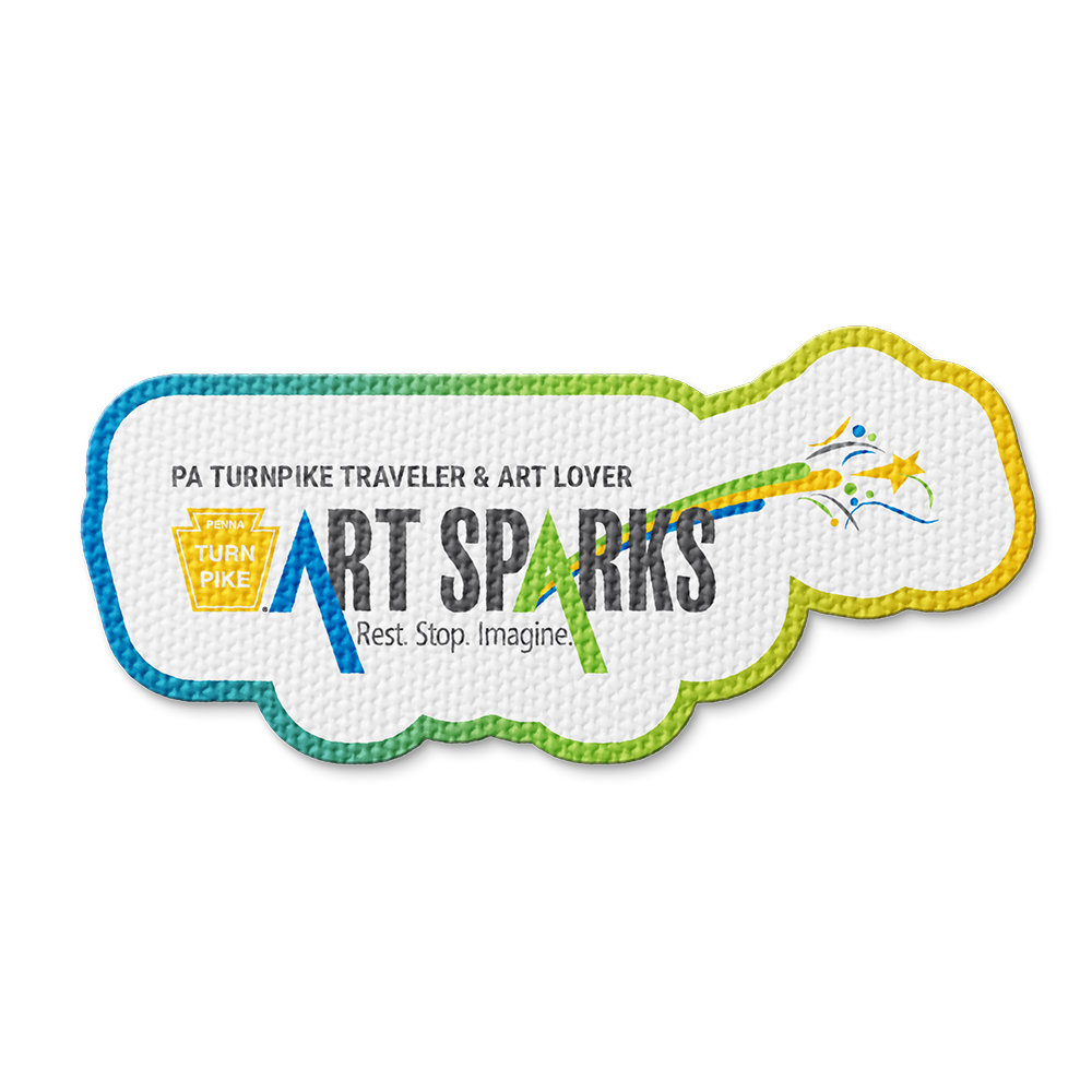 Sticker Tauer Sample Print Your Design - Die-Cut Sensory Textured Stickers
