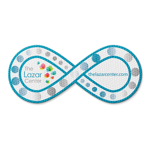 Fidget Infinity Sticker - Custom Logo 3"