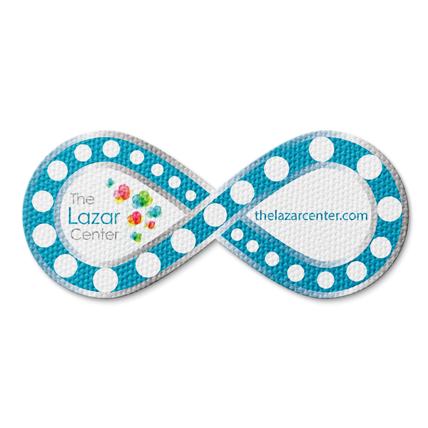 Fidget Infinity Sticker - Custom Logo 3"
