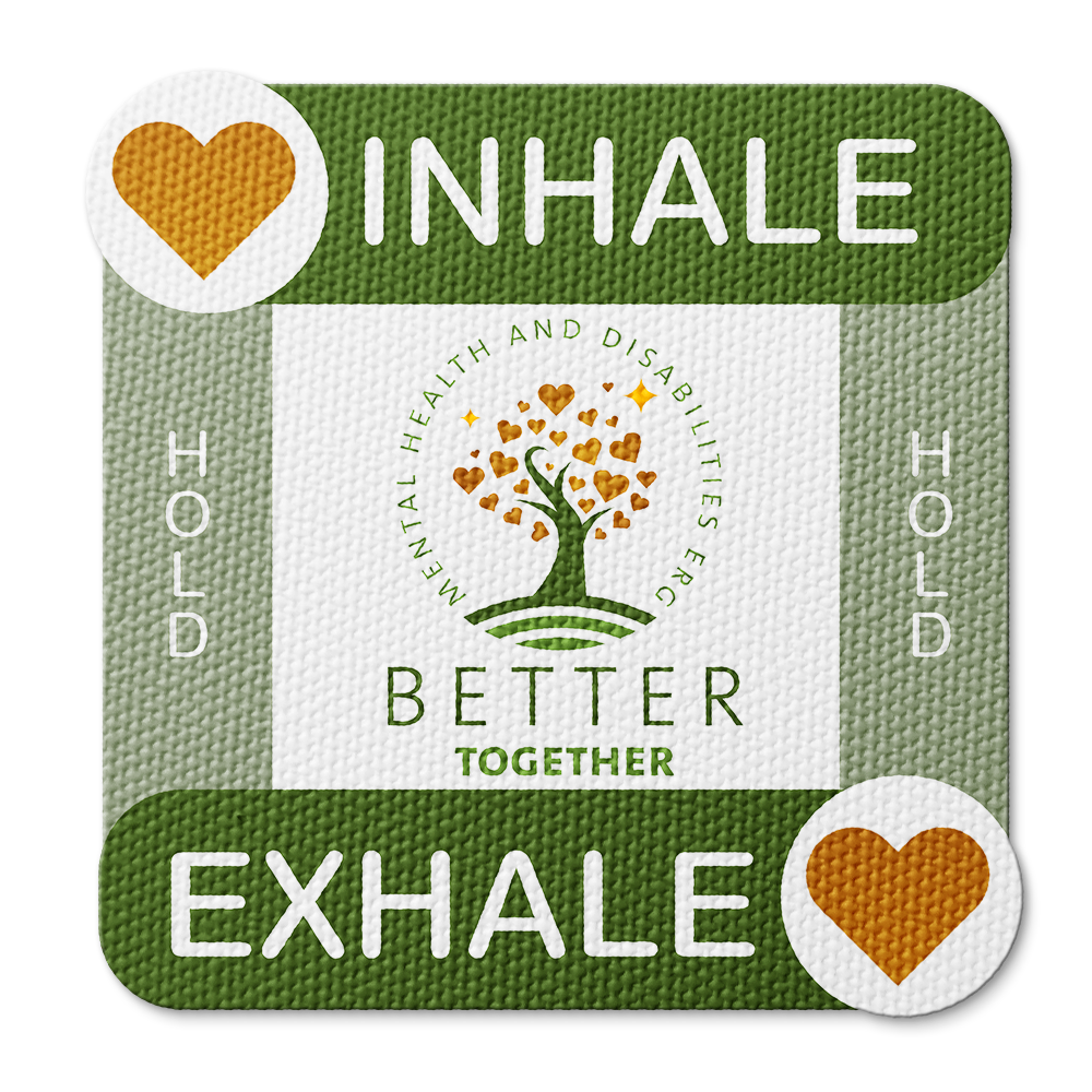 Textured Breathing Square Sticker - Custom Logo 3