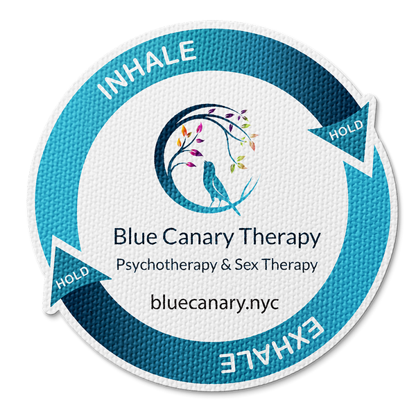 Tactile Breathing Circle FIdget Sticker - Custom Logo 3"