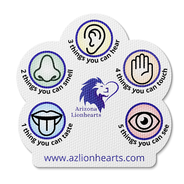 Tactile Five Senses Sticker - Custom Logo 3"