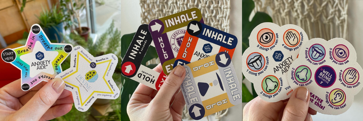 Outreach Promotional Sticker Examples Custom Textured Stickers for Non-Profits & Charities | Outreach & Supp