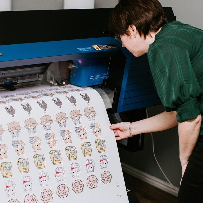 a little sticker obsessed :)