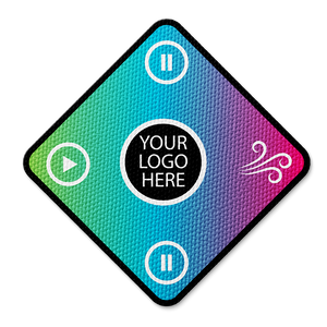 Sensory Pause Box Breathing Sticker - Custom Logo 3"