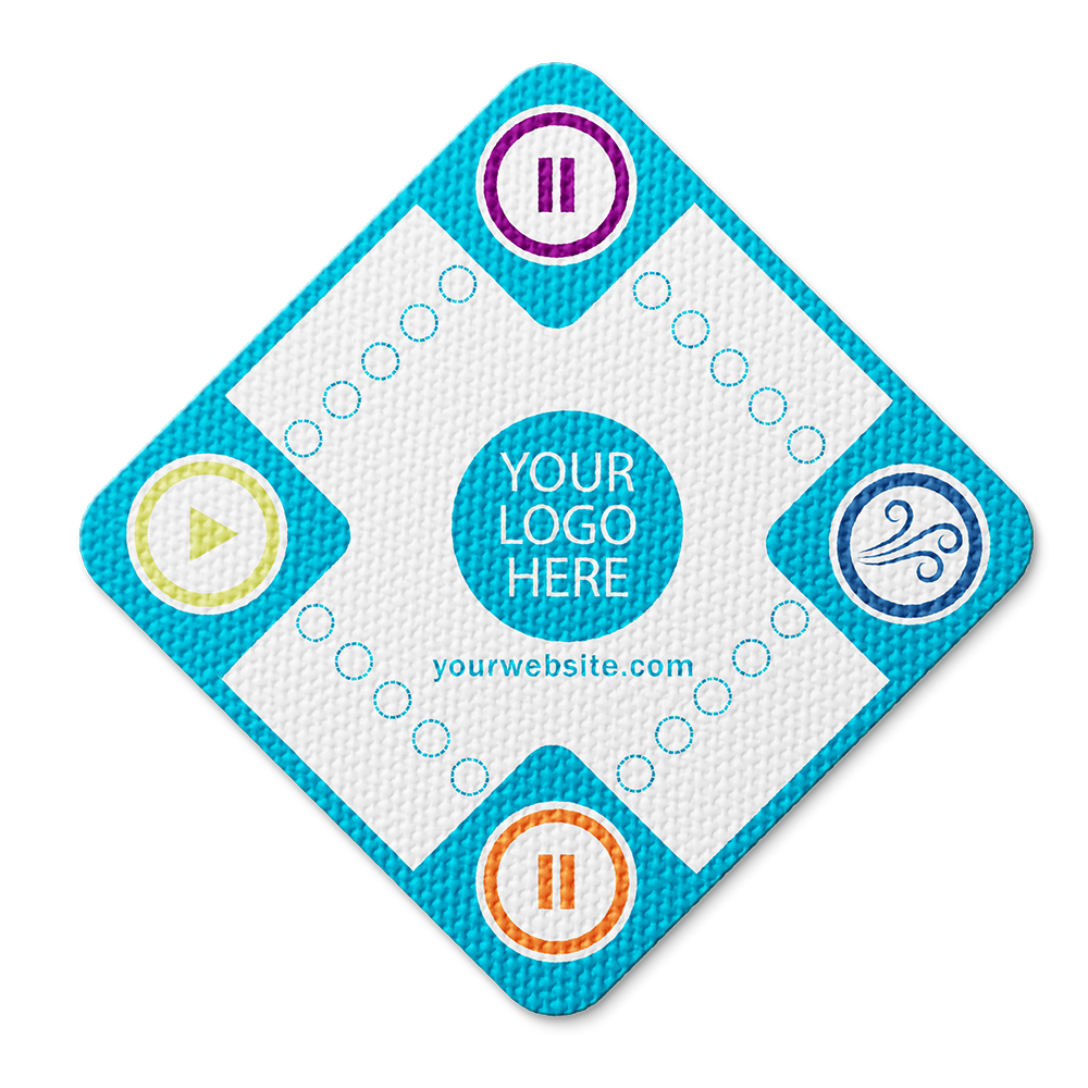 Sensory Pause Box Breathing Sticker - Custom Logo 3"