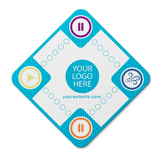 Sensory Pause Box Breathing Sticker - Custom Logo 3"