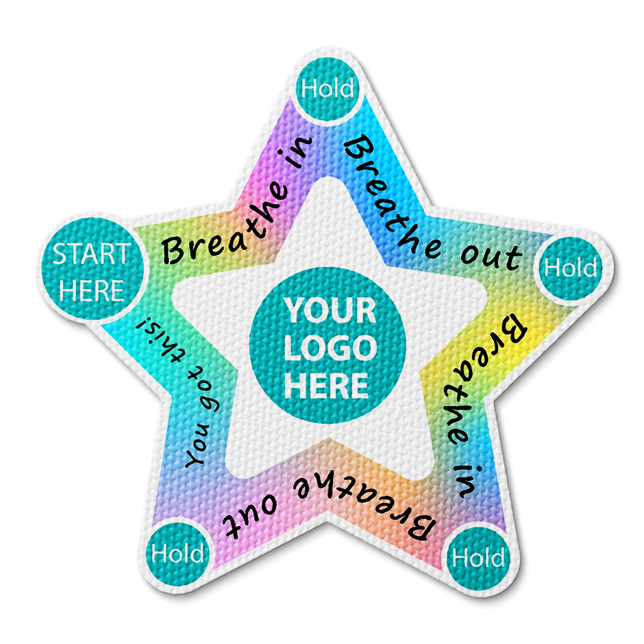 Custom Textured Stickers for Sensory and Anxiety Calm Strips
